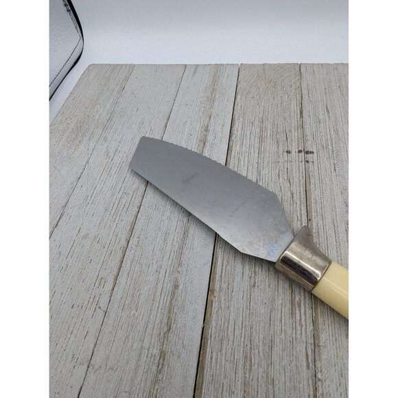 Regent Sheffield Magic Gadget 3 Blade Knife Server Stainless 5" Blade 9 3/4" - Picture 7 of 7